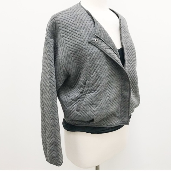 Line & Dot Bomber Jacket by Anthropologie - Picture 3 of 8